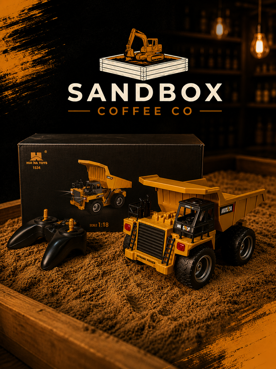 Sandbox toy and play gallery image